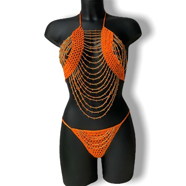 Lingerie_Ensemble Ynara Orange Houefa Boutique