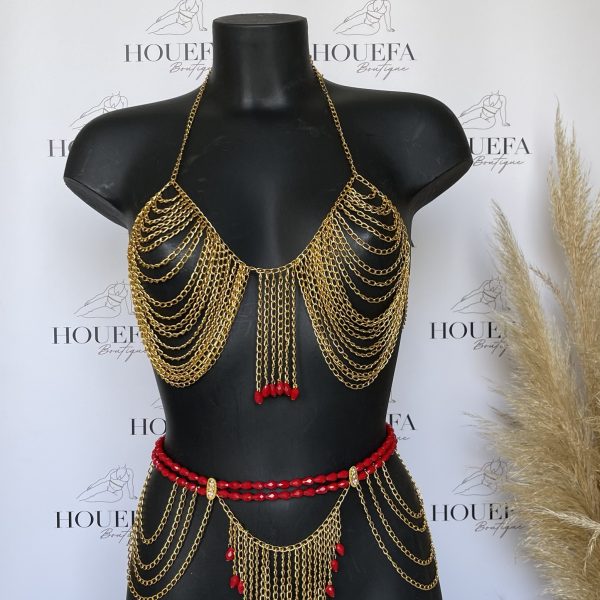 Ensemble Belinda rouge