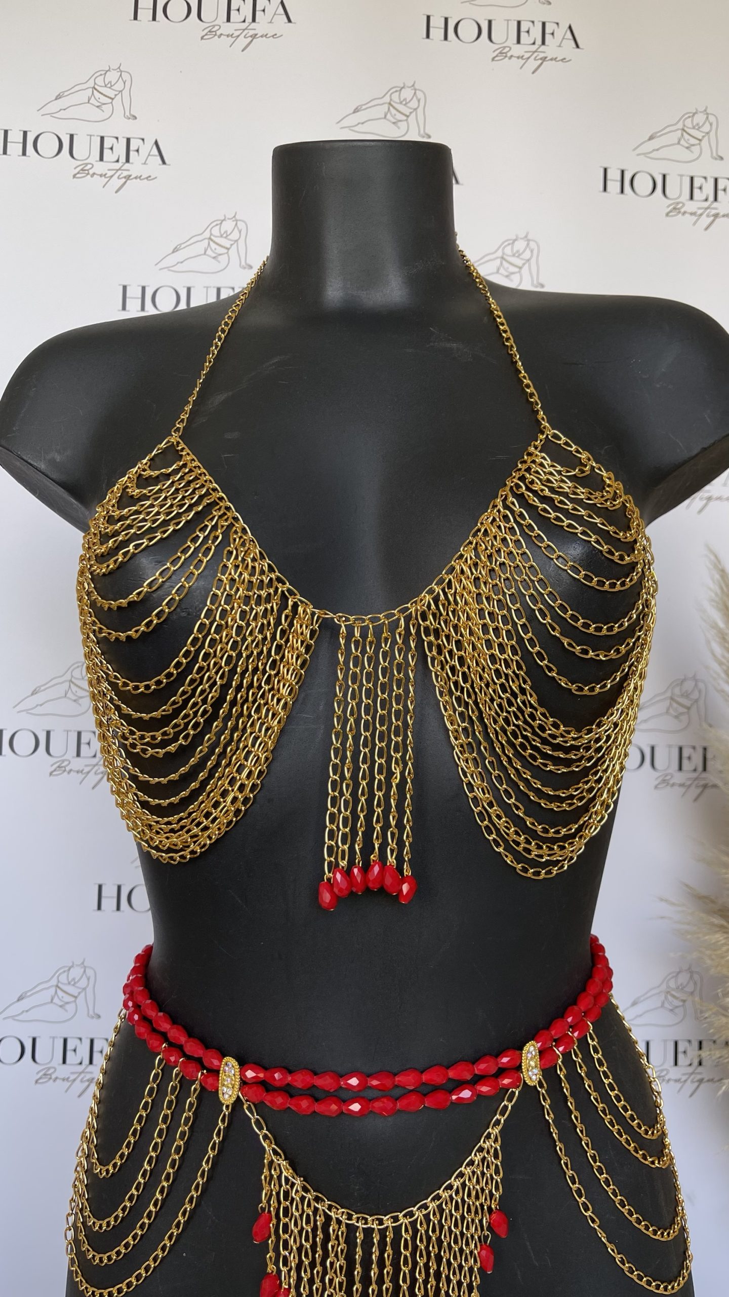 Ensemble Belinda rouge – Image 3