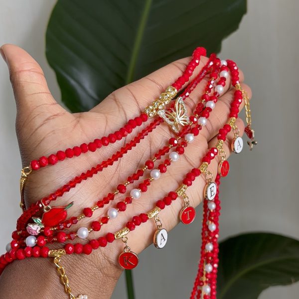 Ensemble de cinq Bayas (mixte petites + moyennes perles) à personnaliser
