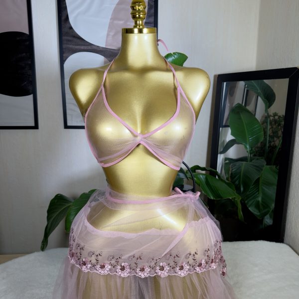 Ensemble Coquette rose