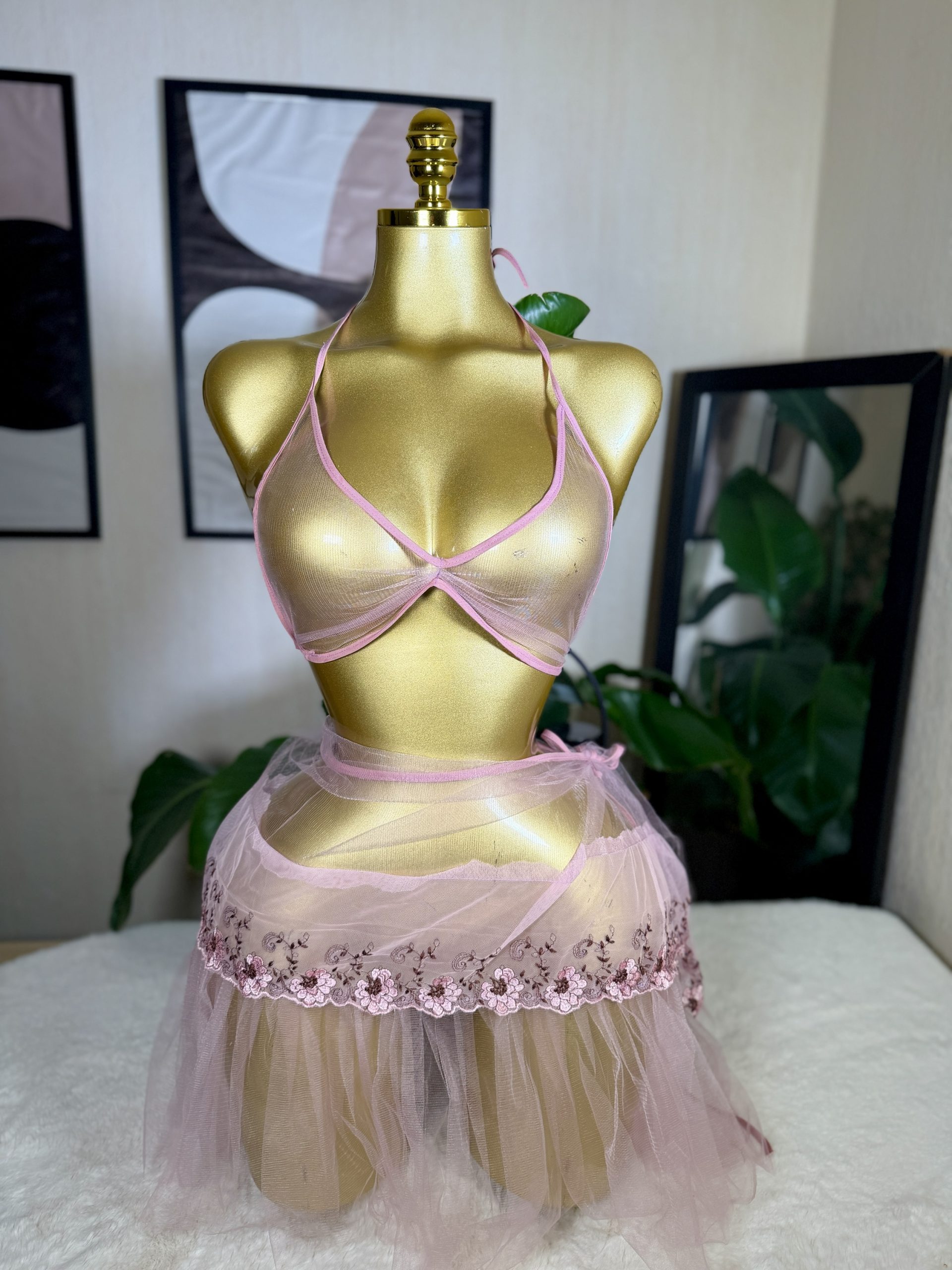 Ensemble Coquette rose – Image 2