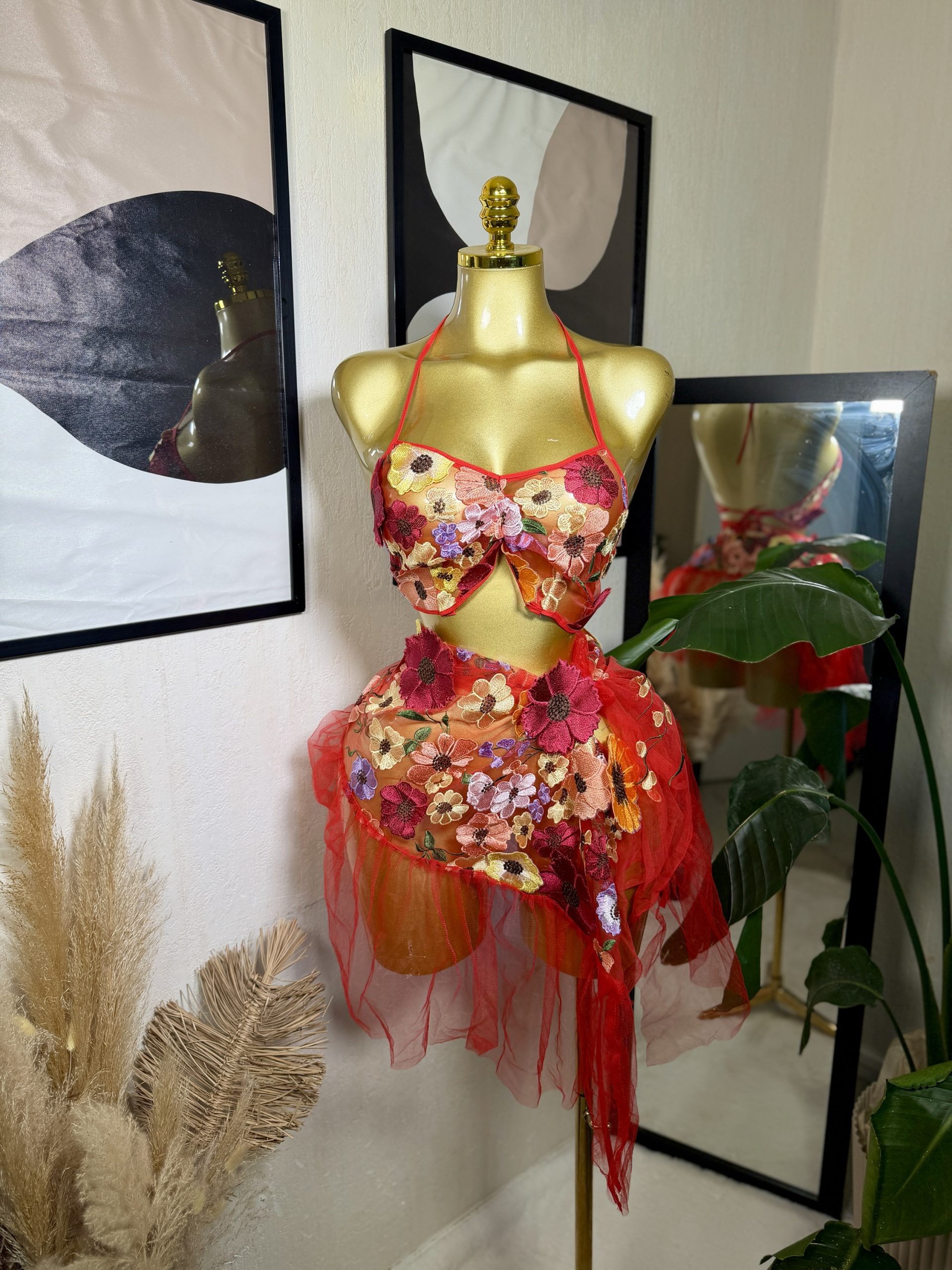 Ensemble Flowers rouge – Image 2