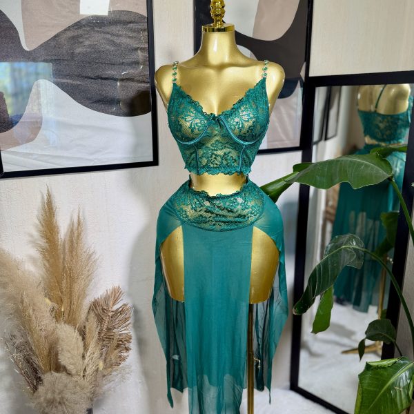 Ensemble Doussou vert