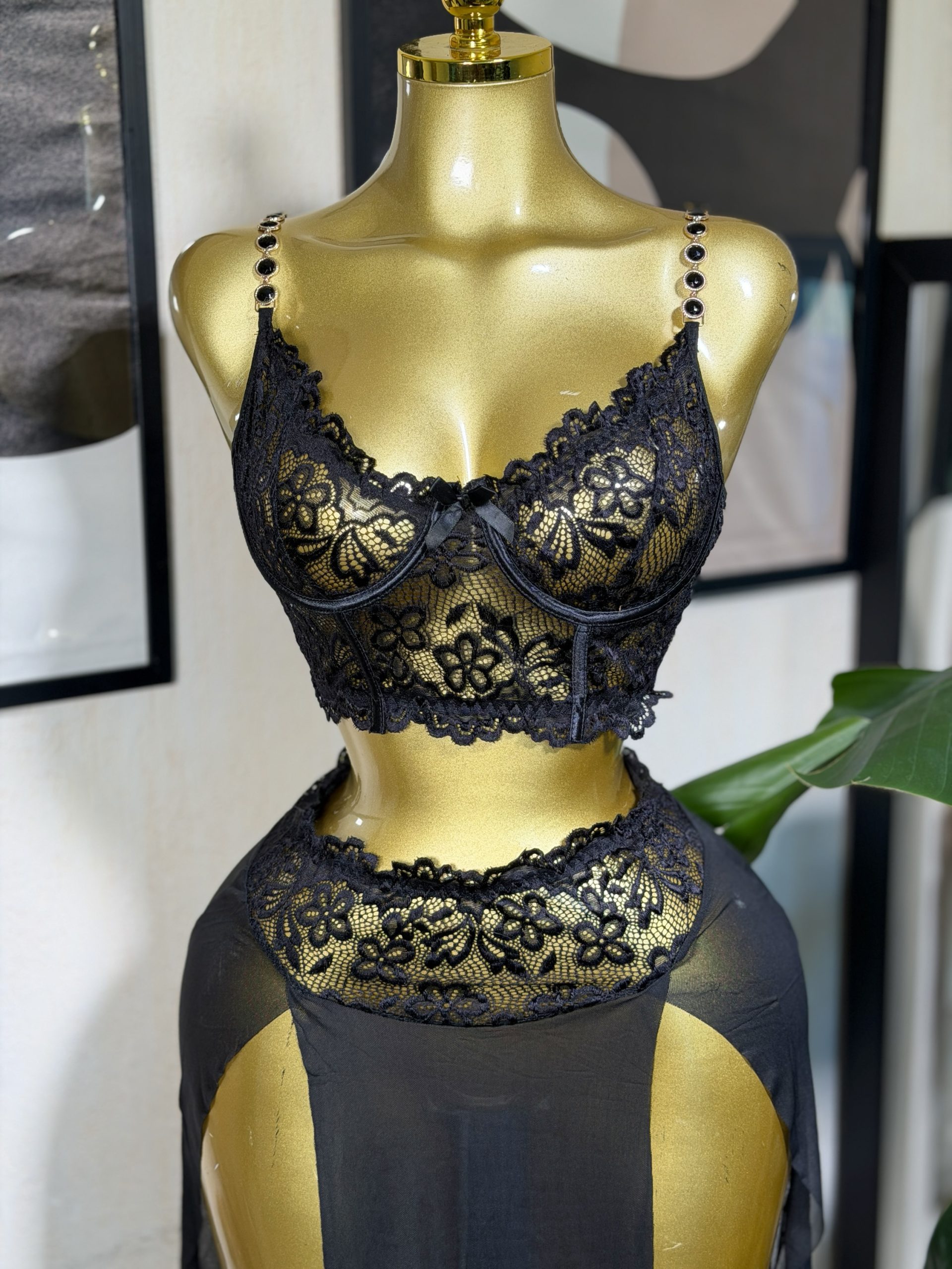 Ensemble Doussou noir – Image 3