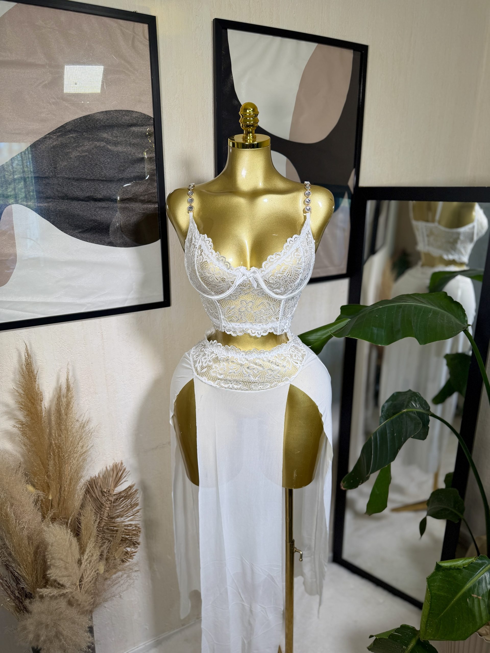 Ensemble Doussou blanc – Image 2
